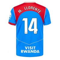 Fotbalové Dres Atletico Madrid Marcos Llorente #14 Alternativní 2025-26 Krátký Rukáv